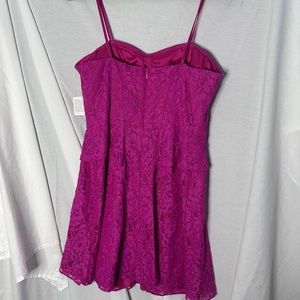 Aidan Mattox Fun and Flirty Lace Dress